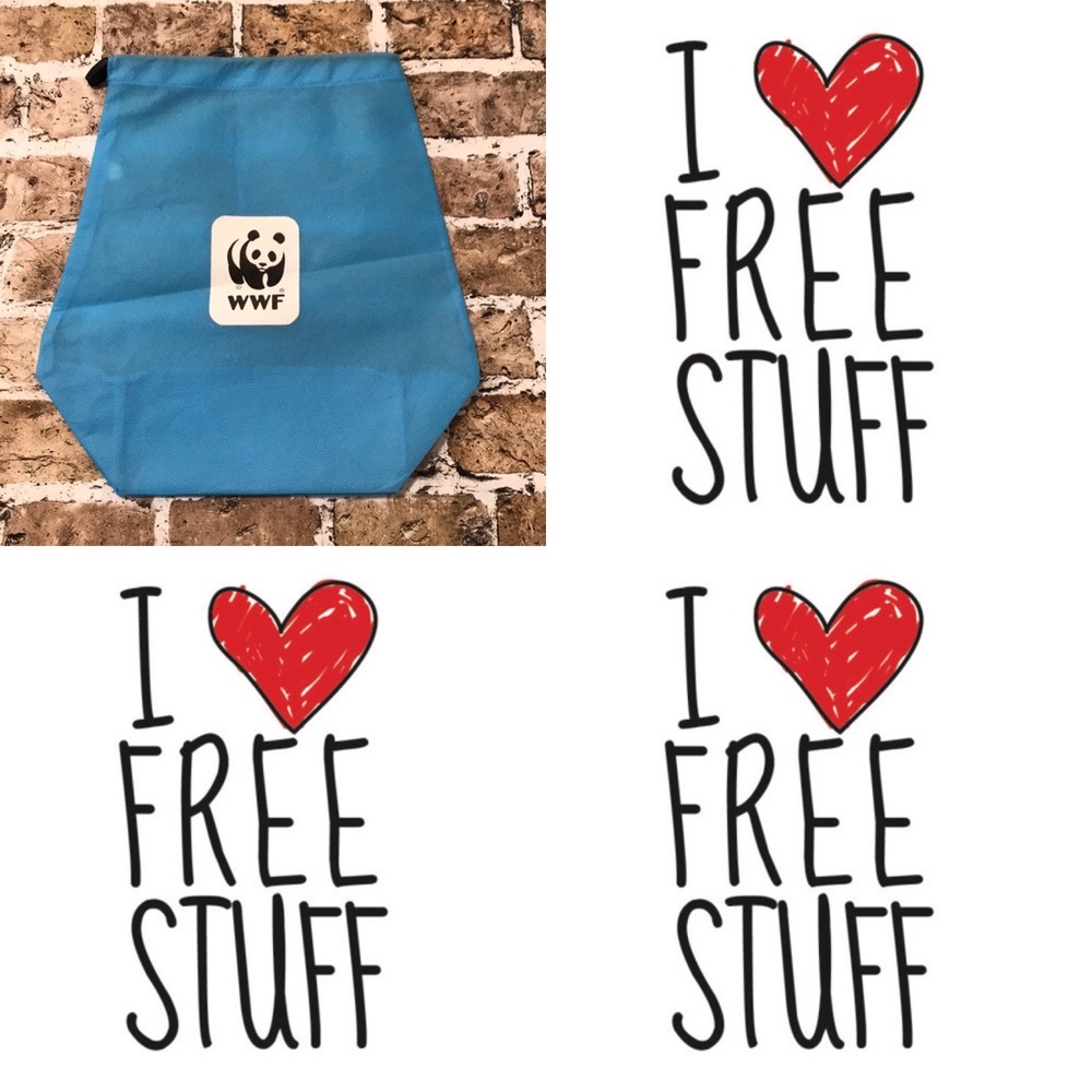*FREE❣️ WWF Drawstring Bag